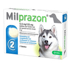 Krka Milprazon Ontwormingstabletten Hond >0,5 Kg 2,5 Mg/25 Mg 4 Tbl
