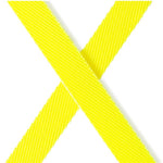 Flexi Rollijn Giant Tape Neon Zwart / Geel M 8 Mtr