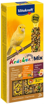 Vitakraft Kanarie Kracker Honing/Fruit/Ei 3 In 1