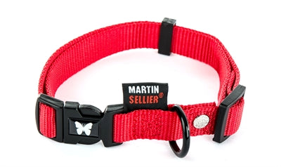 Martin Halsband Verstelbaar Nylon Rood