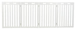 Trixie Afsluithek Wit 4 Panelen