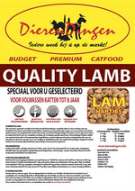 Merkloos Budget Premium Catfood Quality Lamb