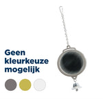 Zolux Spiegel Rond Met Bel Assorti 5,5X1X16,5 Cm