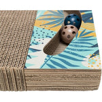 Trixie Krabplank Karton Met Balletjes Wit