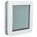 Trixie 2-Weg Hondenluik Wit M-Xl 39 X 45 Cm