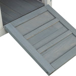 Trixie Knaagdierhuis Met 2 Ingangen Grijs / Wit 70X45X43 Cm