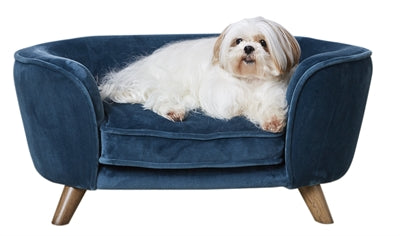 Enchanted Pet Enchanted Hondenmand / Sofa Romy Peacock Blauw