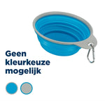 Trixie Voerbak / Drinkbak Reis Stevige Rand Siliconen Assorti