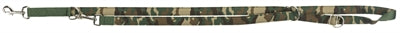 Trixie Hondenriem Premium Neopreen Camouflage Groen