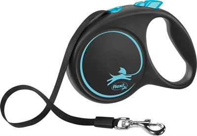 Flexi Rollijn Black Design Tape BlauwS 5 Mtr Tot 15 Kg