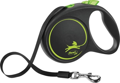 Flexi Rollijn Black Design Tape GroenS 5 Mtr Tot 15 Kg