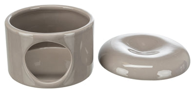 Trixie Speelhuis Muizen Met Deksel Keramiek Taupe