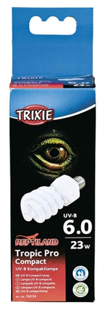Trixie Reptiland Tropic Pro Compact 6.0 Uv-B Lamp 23 Watt 6X6X15,2 Cm