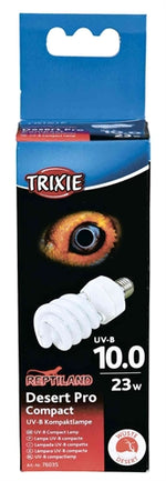Trixie Reptiland Desert Pro Compact 10.0 Uv-B Lamp 23 Watt 6X6X15,2 Cm