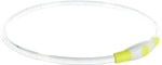 Trixie Lichtgevende Halsband Usb Flash Light Oplaadbaar Tpu Groen