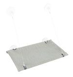 Trixie Kattenmand Hangmat Raam Velours Grijs