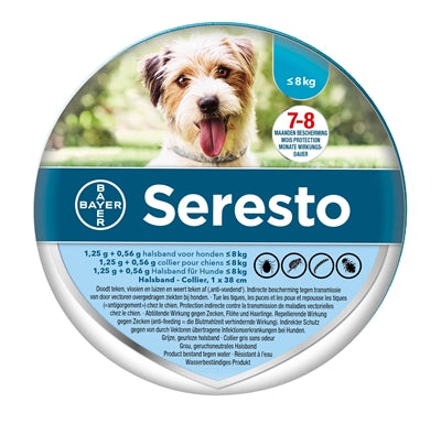 Bayer Seresto Teken- En Vlooienband Hond