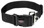 Trixie Halsband Hond Premium Zwart 25-40X1,5 Cm