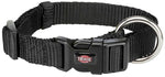 Trixie Halsband Hond Premium Zwart 25-40X1,5 Cm