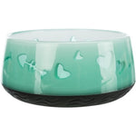 Trixie Voerbak / Waterbak Vis / Hart Kunststof / Rubberring Assorti