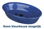 Trixie Voerbak / Waterbak Ovaal Poot- / Vismotief Keramiek Assorti