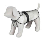 Trixie Regenjas Tarbes Transparant / Zwarte Stroken 34 Cm