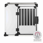 Trixie Vervoersbox Aluminium Zilver / Lichtgrijs