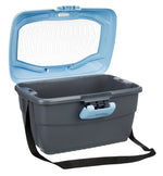 Trixie Vervoersbox Capri Konijnen Kunststof Grijs/Groen