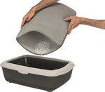 Trixie Opvangmat Voor Kattenbakken Eva Grijs