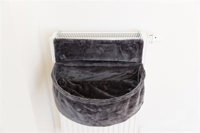 Trixie Radiator-Hangmand Xxl Pluche Donkergrijs