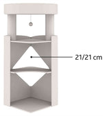 Trixie Cat Tower Arma Grijs / Wit