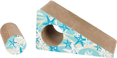 Trixie Krabhelling 2-Delig Karton Catnip Turquoise