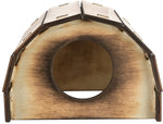 Trixie Huis Mikkel Hamster Hout Gevlamd