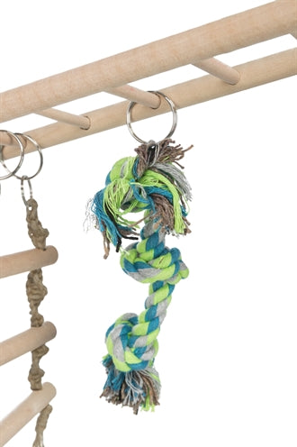 Trixie Hangbrug Met Touwladder / Touw Fret Hout / Touw
