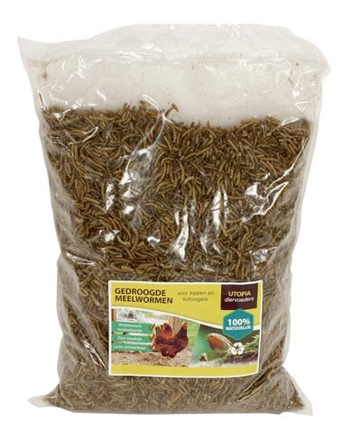Utopia Meelwormen Voor Kippen En Tuinvogels 1 Kg
