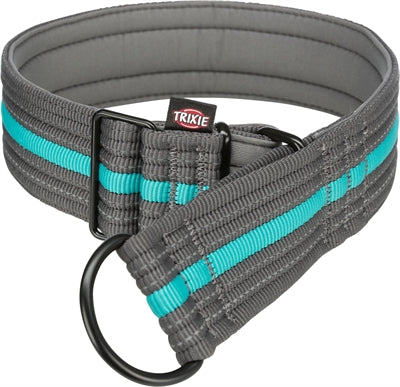 Trixie Halsband Hond Fusion Half-Slip Grafiet Grijs / Oceaan Blauw