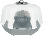 Trixie Kattenbak Maro Hoekmodel Wit / Grijs