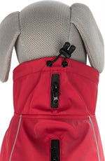 Trixie Regenjas Hond Vimy Rood Rug 25 Cm Buik 20-32 Cm