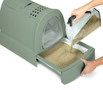 Imac Kattenbak Zuma Met Schuiflade Groen