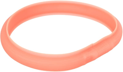 Trixie Lichtgevende Halsband Hond Flash Usb Silicone Koraal