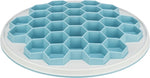 Trixie Slowfeeding Plaathive Kunststof / Tpr / Tpe Grijs / Blauw