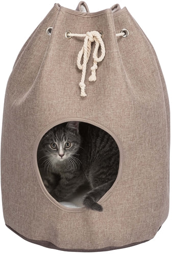 Trixie Kattenmand Schuilplaats Nelli Lichtbruin / Wit-Taupe