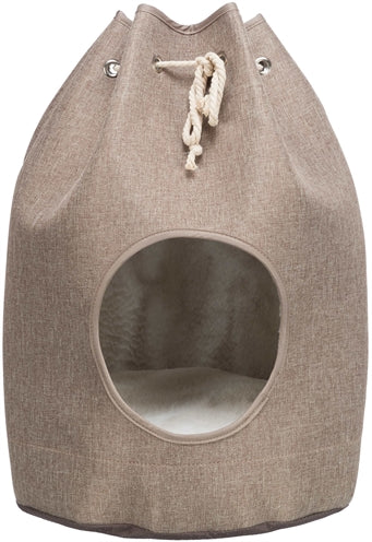 Trixie Kattenmand Schuilplaats Nelli Lichtbruin / Wit-Taupe