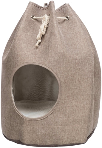 Trixie Kattenmand Schuilplaats Nelli Lichtbruin / Wit-Taupe