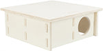 Trixie Knaagdierhuis 4 Kamers Onbehandeld Hout Naturel