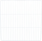 Trixie 4 Uitbreidingspanelen Voor 62460 Metaal Wit