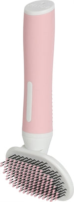 Zolux Anah Slickerborstel Soft Roze / Wit S 6,5X3,5X16 Cm