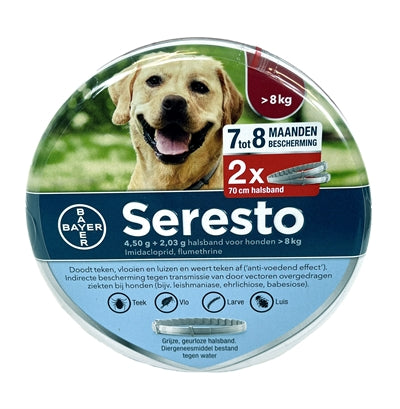 Bayer Seresto Teken- En Vlooienband Hond