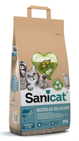 Sanicat Recycled Cellulose Pellets