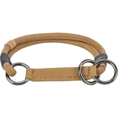 Trixie Be Nordic Halsband Hond Half-Slip Leer Bruin